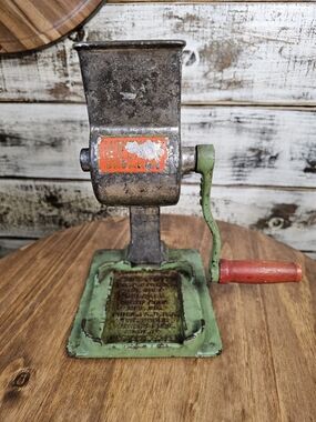 Vintage Hand Crank "Lightning" Ice Cube Breaker